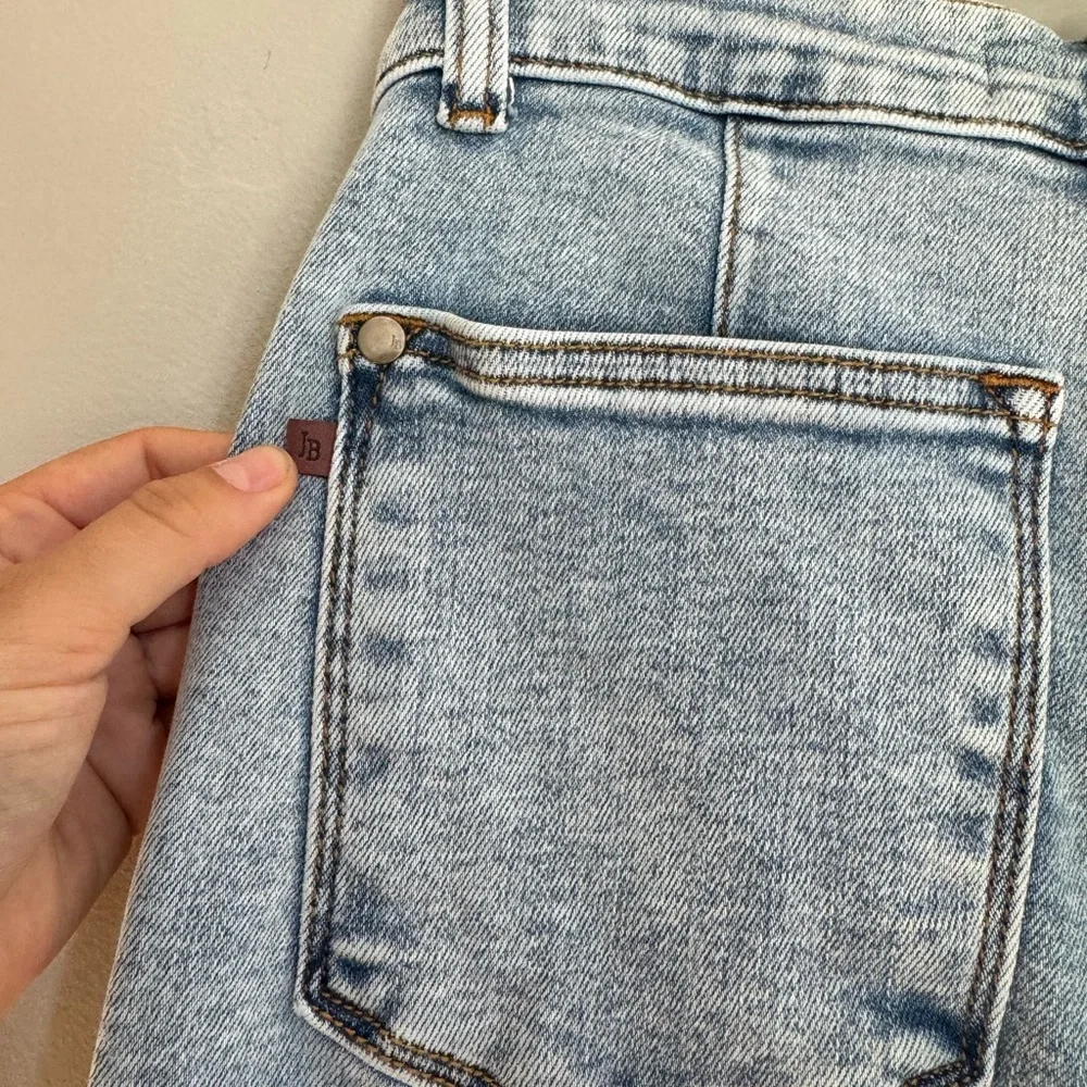 Judy Blue Retro Wide Leg Jeans 5/27 Soft Stretch High Rise Vintage Wash - Picture 6 of 7